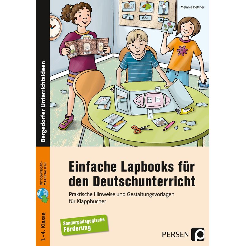 Einfache Lapbooks Für Den Deutschunterricht - Melanie Bettner, Kartoniert (TB) von Persen Verlag in der AAP Lehrerwelt
