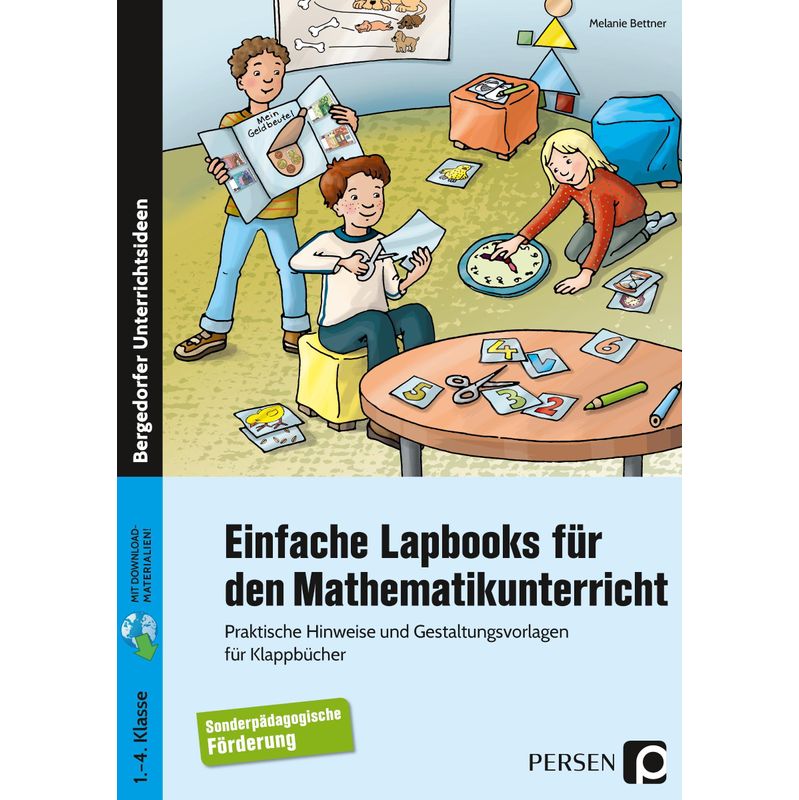 Einfache Lapbooks Für Den Mathematikunterricht - Melanie Bettner, Kartoniert (TB) von Persen Verlag in der AAP Lehrerwelt