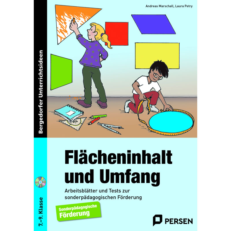 Flächeninhalt Und Umfang, M. 1 Cd-Rom - Andreas Marschall, Laura Petry, Gebunden von Persen Verlag in der AAP Lehrerwelt