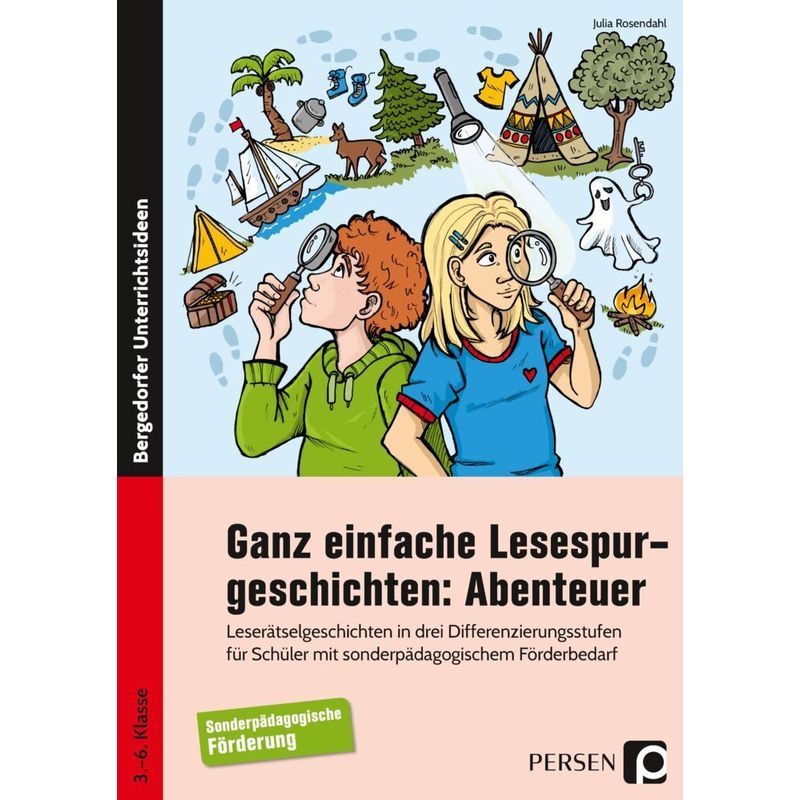 Ganz Einfache Lesespurgeschichten: Abenteuer - Julia Rosendahl, Kartoniert (TB) von Persen Verlag in der AAP Lehrerwelt