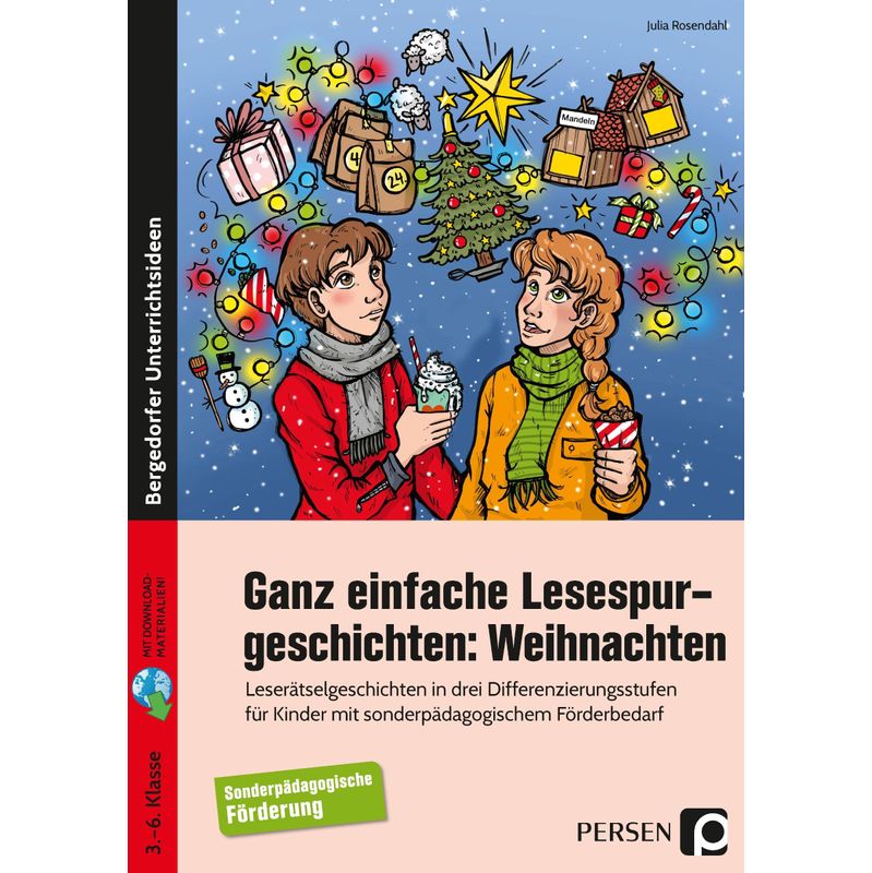 Ganz Einfache Lesespurgeschichten: Weihnachten - Julia Rosendahl, Geheftet von Persen Verlag in der AAP Lehrerwelt