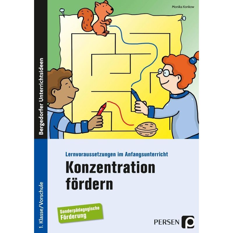 Konzentration Fördern - Monika Konkow, Gebunden von Persen Verlag in der AAP Lehrerwelt