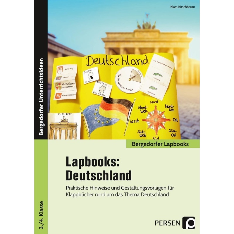 Lapbooks: Deutschland - 3./4. Klasse - Klara Kirschbaum, Geheftet von Persen Verlag in der AAP Lehrerwelt