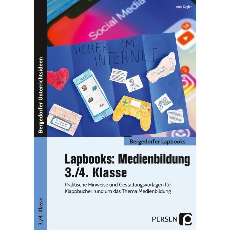 Lapbooks: Medienbildung - 3./4. Klasse - Anja Kegler, Geheftet von Persen Verlag in der AAP Lehrerwelt