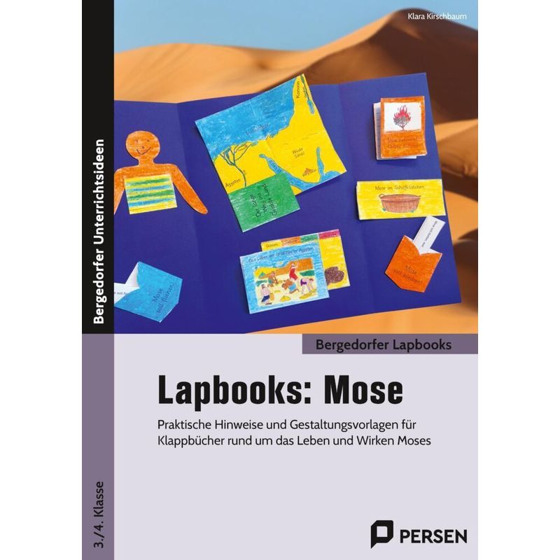 Lapbooks: Mose - 3./4. Klasse - Klara Kirschbaum, Geheftet von Persen Verlag in der AAP Lehrerwelt