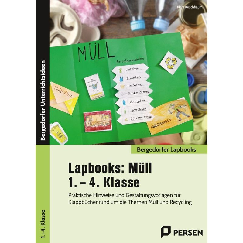 Lapbooks: Müll - 1. - 4. Klasse - Klara Kirschbaum, Geheftet von Persen Verlag in der AAP Lehrerwelt