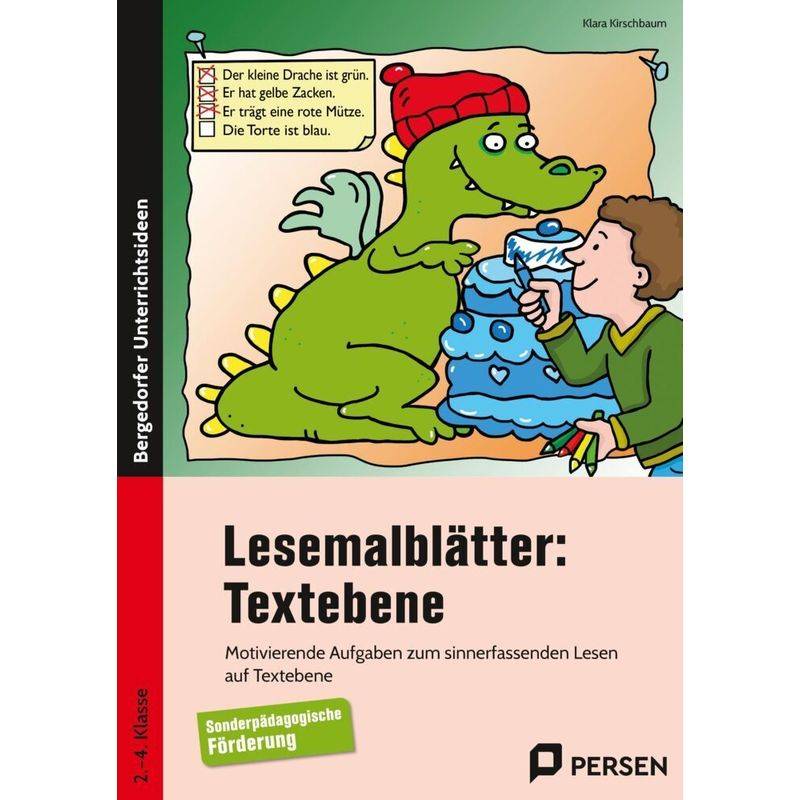 Bergedorfer® Unterrichtsideen / Lesemalblätter: Textebene - Klara Kirschbaum, Geheftet von Persen Verlag in der AAP Lehrerwelt