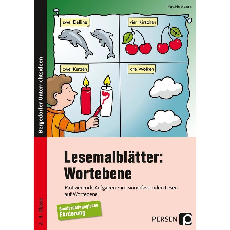 Lesemalblätter: Wortebene - Klara Kirschbaum, Geheftet von Persen Verlag in der AAP Lehrerwelt