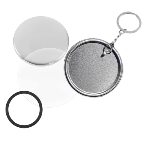 Persistence Knopfmacher-Schlüsselanhänger, 58 mm, Stiftherstellungs-Set für Knopfmacher, Metallknopf-Abzeichen-Sets Persistence Knopfmacher-Schlüsselanhänger, 58 mm, Stiftherstellungs-Set für Knopfmacher, Metallknopf-Abzeichen-Sets von Persistence