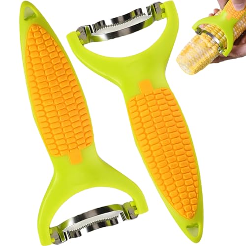 Maisschäler, 2pcs 6, 3x3.3 Mais -Cob -Stripper mit Edelstahl 180 ° Drehklinge, Stripper mit ergonomischem Griff, Cob -Schäler für die Küche Maisschäler, 2pcs 6, 3x3.3 Mais -Cob -Stripper mit Edelstahl 180 ° Drehklinge, Stripper mit ergonomischem Griff, Cob -Schäler für die Küche von Perwteriy