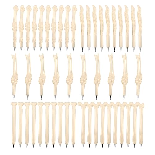 Pesfehhy 50 StüCk/los Stift SchreibzubehöR Knochenform Kugelschreiber Neue Kreative Geschenkschule Schulmaterial-Blaue Tinte Pesfehhy 50 StüCk/los Stift SchreibzubehöR Knochenform Kugelschreiber Neue Kreative Geschenkschule Schulmaterial-Blaue Tinte von Pesfehhy