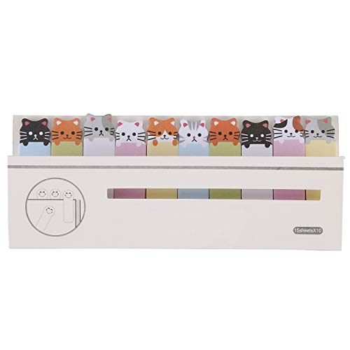 Pesfehhy Memo Aufkleber Cartoon Tier Aufkleber Memo Lesezeichen Marker Tab Flags Index Haftnotizen von Pesfehhy