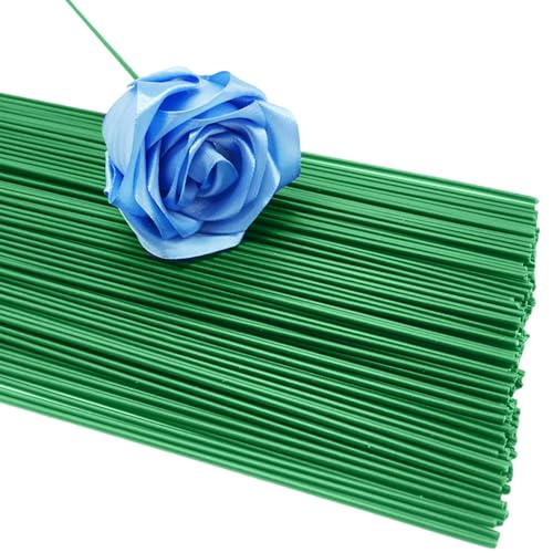 100 Stück Blumenstamm Draht 16 Zoll langes leichter Kunststoff grünes Blumendrahtstiele für künstliche Blumenherstellung 100 Stück Blumenstamm Draht 16 Zoll langes leichter Kunststoff grünes Blumendrahtstiele für künstliche Blumenherstellung von Pesoncarl