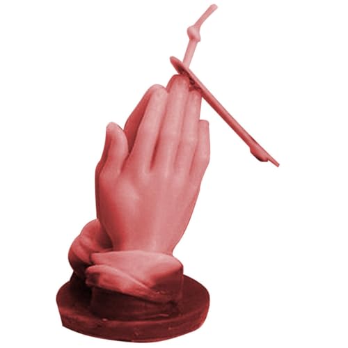 Kerzenform Silikonform Seife DIY 3D -Schimmelpetende Hände Form für Geschenk Duftes Kerzenhandwerk machen Putzstatue -Dekoration, Making von Pesoncarl