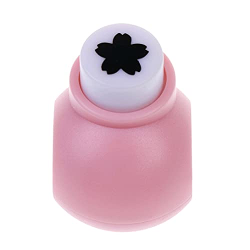 Mini Paper Puncher Cherry Blossoms Muster Punch Shaper für die Kartenherstellung zufälliger Farbe, Stapler -Schläge von Pesoncarl