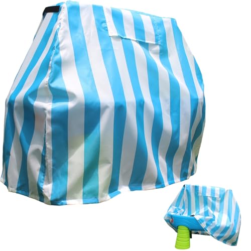 Pesoncarl Wassertabelleabdeckung, wasserdichte und staubsichere Wassertischzubehör, Anti-UV und tragbares Kleinkind-Outdoor-Spielzeug für Regenschauer, Blau, Strandspielzeug von Pesoncarl