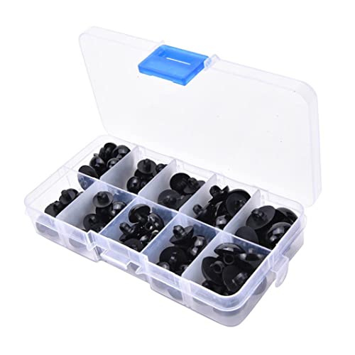 Schwarze Schaftknöpfe Plastik Plastik Schwarze Schaftknöpfe Plastik Plastik von Pesoncarl