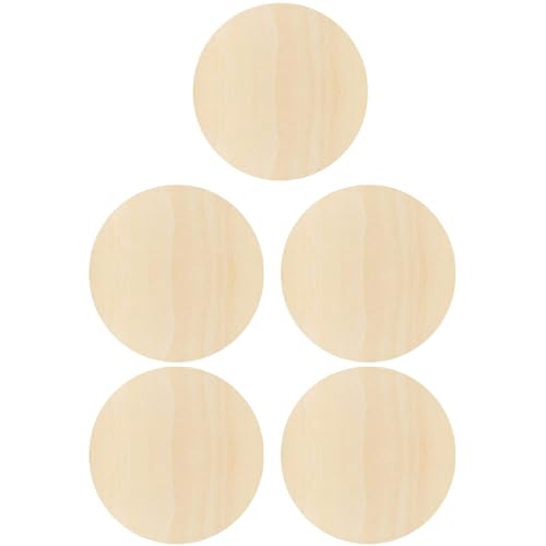 Unfertige Holzscheiben DIY -Holzringe runden Bretter 25 cm für Handwerk 5 Stcs, Scrapbooking Stempel Unfertige Holzscheiben DIY -Holzringe runden Bretter 25 cm für Handwerk 5 Stcs, Scrapbooking Stempel von Pesoncarl