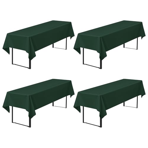 Pesonlook 4er-Pack Premium Biertischdecken 260 x 110 cm, Jagdgrün Biertischdecken für Bierzeltgarnitur, blickdichte Polyester-Biertischdecken, waschbare Tischhussen für Bankette im Freien (Jagdgrün) Pesonlook 4er-Pack Premium Biertischdecken 260 x 110 cm, Jagdgrün Biertischdecken für Bierzeltgarnitur, blickdichte Polyester-Biertischdecken, waschbare Tischhussen für Bankette im Freien (Jagdgrün) von Pesonlook
