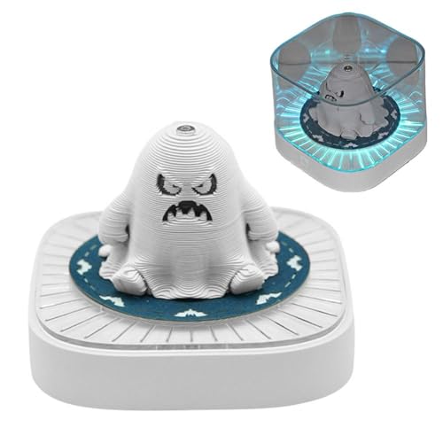 3D-Zeitmess-Kalender, 3D-Geister-Kalender, reißbarer Halloween-Notizblock, Panorama-C-Alendar Papierschnitt, Haftnotizen, kreatives Geschenk, Schlafzimmer, Schreibtisch-Ornamente 3D-Zeitmess-Kalender, 3D-Geister-Kalender, reißbarer Halloween-Notizblock, Panorama-C-Alendar Papierschnitt, Haftnotizen, kreatives Geschenk, Schlafzimmer, Schreibtisch-Ornamente von Pessrrtewg