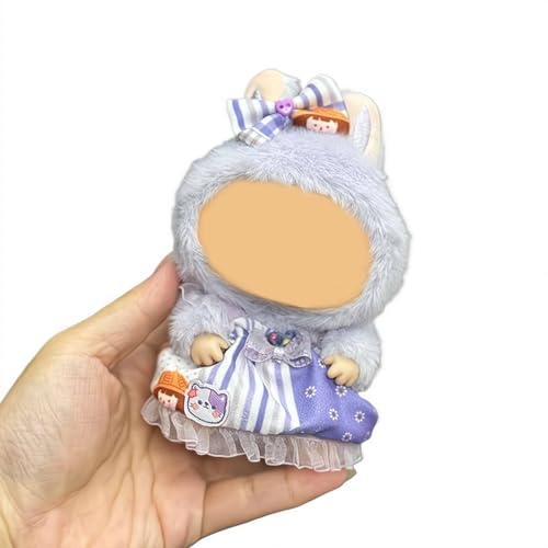 Kleidung für 17 cm Puppen-Outfit, Kawaii-Puppen-Outfits mit Zubehör für Sammler oder Ausstellungen, modisches Kleidungsset für 17 cm große Puppen, stilvolles Puppenkleidungszubehör, keine Puppe im Kleidung für 17 cm Puppen-Outfit, Kawaii-Puppen-Outfits mit Zubehör für Sammler oder Ausstellungen, modisches Kleidungsset für 17 cm große Puppen, stilvolles Puppenkleidungszubehör, keine Puppe im von Pessrrtewg