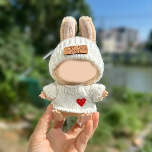 Puppenkleidung für 17 cm große Puppenkleidung, handgefertigtes Häkelset für 17 cm große Puppe, stilvolle Kleidung für Puppe, Puppenzubehör für Sammler, perfekt zum Spielen und Ausstellen, keine Puppe Puppenkleidung für 17 cm große Puppenkleidung, handgefertigtes Häkelset für 17 cm große Puppe, stilvolle Kleidung für Puppe, Puppenzubehör für Sammler, perfekt zum Spielen und Ausstellen, keine Puppe von Pessrrtewg