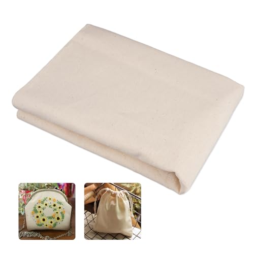 Leinentuch Baumwollstoff 160 × 50 cm, Leinenstoff Meterware Natur, Baumwolle Musselin Stoff, Linen Fabric, Einfarbig Reiner Weich Leinenstoff Besticktes Zum Nähen, Sticken, Kleidungsstücken, Basteln Leinentuch Baumwollstoff 160 × 50 cm, Leinenstoff Meterware Natur, Baumwolle Musselin Stoff, Linen Fabric, Einfarbig Reiner Weich Leinenstoff Besticktes Zum Nähen, Sticken, Kleidungsstücken, Basteln von PetGlimmer