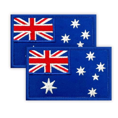 2 Stück Australien Patch, 5 × 8 CM gestickte Applique australischen Patches mit Haken zurück Tag für Tuch Tasche Hosen Rucksack Cap Baseballkappe Patch Australia 2 Stück Australien Patch, 5 × 8 CM gestickte Applique australischen Patches mit Haken zurück Tag für Tuch Tasche Hosen Rucksack Cap Baseballkappe Patch Australia von Petite Pine