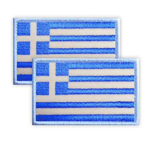 2 Stück Griechenland Patch, 5 × 8 CM gestickte Applique Griechisch Patches mit Haken zurück Tag für Tuch Tasche Hosen Rucksack Cap Baseballkappe Patch Greece 2 Stück Griechenland Patch, 5 × 8 CM gestickte Applique Griechisch Patches mit Haken zurück Tag für Tuch Tasche Hosen Rucksack Cap Baseballkappe Patch Greece von Petite Pine
