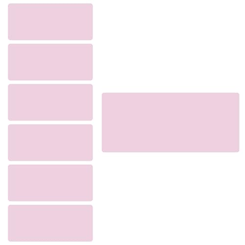 Petite Print® Einfarbige Namensaufkleber für Kinder (225 Stück), Schule, Kindergarten, Kleidung & Gegenstände, Namensetiketten personalisiert mit Namen und waschmaschinenfest (Rosa) von Petite Print