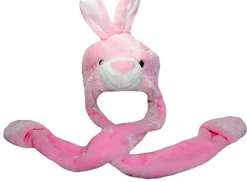 Petitebelle Bunny Long Ear Warm Hat (Pink, Einheitsgröße) von Petitebelle