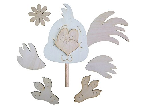Petra's Bastel-News Bastelartikel, Holz, 21x24x5 cm von Petra's Bastel News
