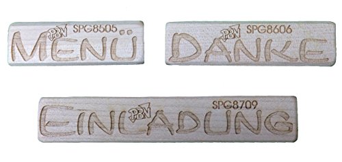 Petra's Bastel-News Stempel, Holz, 28 x 19 x 5.5 cm von Petra's Bastel News
