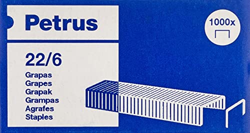 PETRUS 791888 Box 1000 Heftklammern 22/6 PETRUS 791888 Box 1000 Heftklammern 22/6 von Petrus
