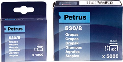 Petrus 12mm Silber Heftklammern Stapler Petrus 12mm Silber Heftklammern Stapler von Petrus