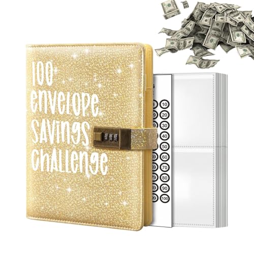 Challenge Ordner Mit 100 Umschlägen, 100 Umschläge Saving Challenge, A6 Sparordner Mit Geldumschlägen, Geld Budget Ringbuch, Saving ChallengeBinder, Budget Planner, Für Budgetierung Und Geldsparen Challenge Ordner Mit 100 Umschlägen, 100 Umschläge Saving Challenge, A6 Sparordner Mit Geldumschlägen, Geld Budget Ringbuch, Saving ChallengeBinder, Budget Planner, Für Budgetierung Und Geldsparen von Peufcmi