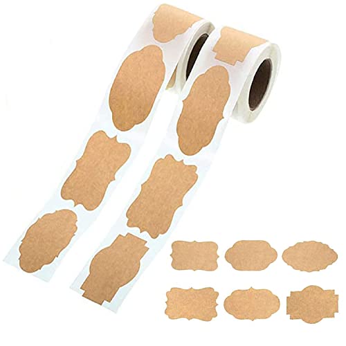 2 Stück Beschriftung Etiketten, Klebeetiketten, Etiketten Küche, Wasserdicht, Kann Zur Unterscheidung Von Konserven, Zutaten, Dokumenten, Geschenketiketten, Namensetiketten Verwendet Werden von Peuirre