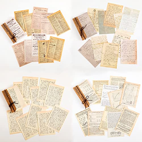 240 Blätter Vintage Paper, Scrapbook Zubehör Für Tagebuch, Antik Papier Vintage Journaling, Scrapbook Papier, Decorative Retro Papier, Dekoratives Papier Handwerk Zubehör, Für Collage Album 240 Blätter Vintage Paper, Scrapbook Zubehör Für Tagebuch, Antik Papier Vintage Journaling, Scrapbook Papier, Decorative Retro Papier, Dekoratives Papier Handwerk Zubehör, Für Collage Album von Peuirre