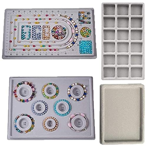 Peukerty Perlen-Design, Brett, Armband, Design, beflockte Perlen, Matten, Halskette, Perlen, Schmuck-Organizer, Tablett – B Peukerty Perlen-Design, Brett, Armband, Design, beflockte Perlen, Matten, Halskette, Perlen, Schmuck-Organizer, Tablett – B von Peukerty