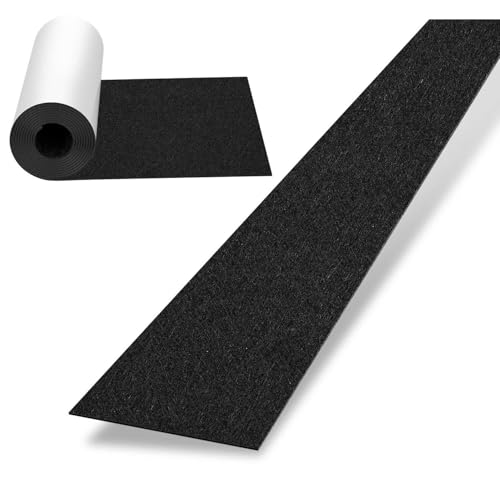 Peviasot Filz selbstklebend, 1 Rollen Selbstklebender klebriger Filz Meterware, 50cm x 150cm Filzmatte, Chemiefaser-Filzstoff, Zuschneidbar für DIY-Selbstklebende Filzplatten, 2.5 mm Stark, Schwarz Peviasot Filz selbstklebend, 1 Rollen Selbstklebender klebriger Filz Meterware, 50cm x 150cm Filzmatte, Chemiefaser-Filzstoff, Zuschneidbar für DIY-Selbstklebende Filzplatten, 2.5 mm Stark, Schwarz von Peviasot