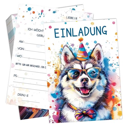 15x Glitzer Einladungskarte, Schnitzeljagd Hund für Kindergeburtstag Komplettset,Einladungskarten Kindergeburtstag, Hund Partyeinladungen, Einladungskarten Mädchen & Junge für Hund Party 15x Glitzer Einladungskarte, Schnitzeljagd Hund für Kindergeburtstag Komplettset,Einladungskarten Kindergeburtstag, Hund Partyeinladungen, Einladungskarten Mädchen & Junge für Hund Party von Peysaitr
