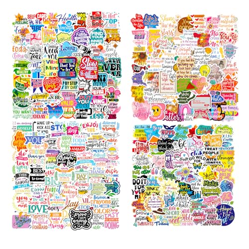 200 Stück Inspirierende Sprüche Sticker, Motivation Sticker Set, Vintage Sticker, Wasserdichte Aufkleber, Niedliche Vinyl Aufkleber für Laptop Mobiltelefone Skateboard Gepäck usw 200 Stück Inspirierende Sprüche Sticker, Motivation Sticker Set, Vintage Sticker, Wasserdichte Aufkleber, Niedliche Vinyl Aufkleber für Laptop Mobiltelefone Skateboard Gepäck usw von Peysaitr