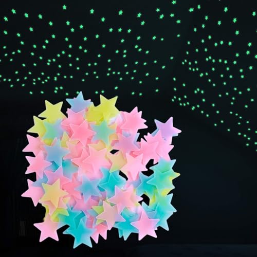 3D Klebe Leuchtsterne, Mädchen Wandsticker, Beruhigende Sternenhimmel Aufkleber für Decke, Wandtattoo, Kinderzimmer, Sternenhimmel,Raumdekoration 3D Klebe Leuchtsterne, Mädchen Wandsticker, Beruhigende Sternenhimmel Aufkleber für Decke, Wandtattoo, Kinderzimmer, Sternenhimmel,Raumdekoration von Peysaitr