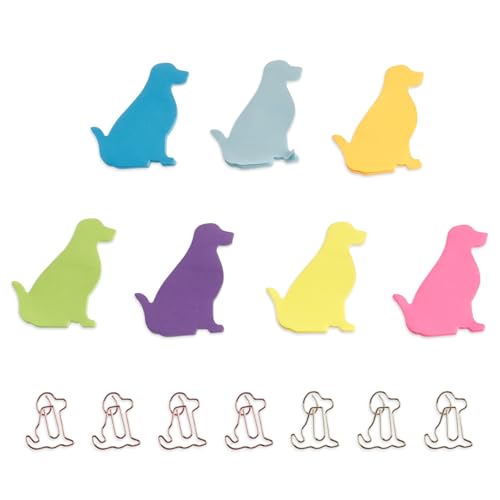 7 Stück 210 Blatt Hunde Haftnotizen Lustig mit 7 Büroklammern, Klein Klebezettel, Cartoon-Tier-Haftnotizen, Hunde Form Index Tabs, für Schule Lernen Zubehör Büro Kindergeburtstag Geschenke 7 Stück 210 Blatt Hunde Haftnotizen Lustig mit 7 Büroklammern, Klein Klebezettel, Cartoon-Tier-Haftnotizen, Hunde Form Index Tabs, für Schule Lernen Zubehör Büro Kindergeburtstag Geschenke von Peysaitr