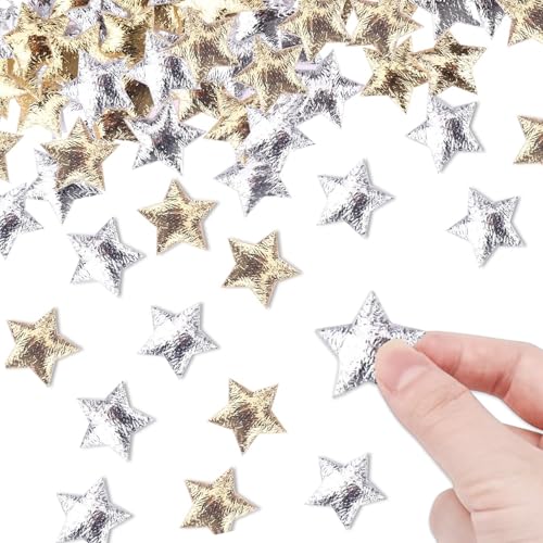 Gold Silber Sterne Geburtstag Tischdeko, 100 Stk Konfetti Streudeko Geburtstag, Glitzersterne Konfetti Weihnachten, Glitzer Streudeko für Geburtstag, Weihnachten, Silvester, Hochzeit Deko Gold Silber Sterne Geburtstag Tischdeko, 100 Stk Konfetti Streudeko Geburtstag, Glitzersterne Konfetti Weihnachten, Glitzer Streudeko für Geburtstag, Weihnachten, Silvester, Hochzeit Deko von Peysaitr