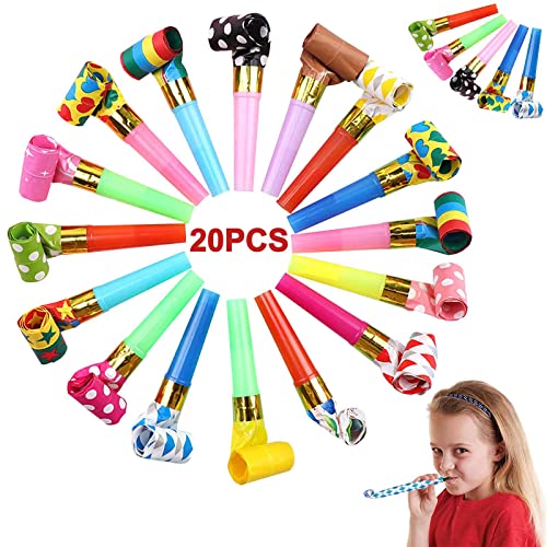 Peysaitr Kinder Party Gebläse, Neujahr Party Krachmacher Gebläse Krachmacher, Partytröten Luftrüssel für Graduierung Kinder Geburtstag Hochzeit Party Weihnachten Peysaitr Kinder Party Gebläse, Neujahr Party Krachmacher Gebläse Krachmacher, Partytröten Luftrüssel für Graduierung Kinder Geburtstag Hochzeit Party Weihnachten von Peysaitr