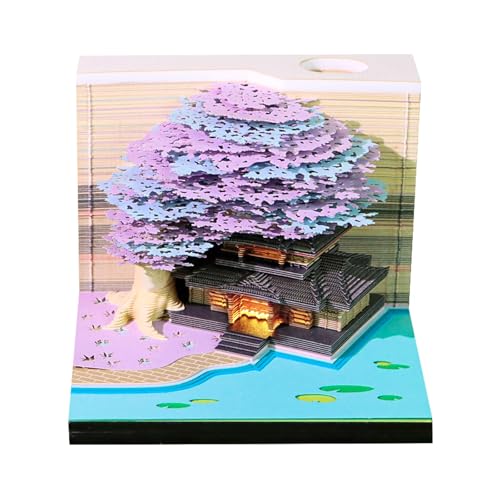 Eleganter, blühender Wochenkalender mit LED-Licht, dreidimensionaler Blumenskulptur, Notizblock, Premium-Papier, Schreibtischdeck, Geschenk, einzigartige Geburtstagsspenden für Sie und Ihn Eleganter, blühender Wochenkalender mit LED-Licht, dreidimensionaler Blumenskulptur, Notizblock, Premium-Papier, Schreibtischdeck, Geschenk, einzigartige Geburtstagsspenden für Sie und Ihn von Pffiocix