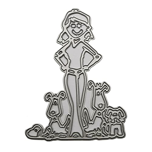 Pffiocix Metall-Stanzformen für Scrapbooking, Album, Papierkarte von Pffiocix