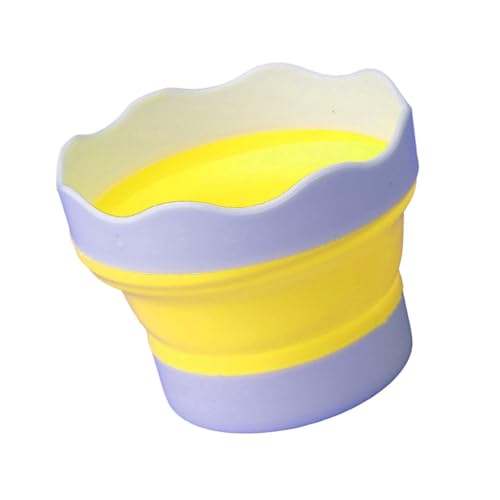 Reisefreundlicher Becher mit giftigem Pinsel zum Waschen von Farbe, Mischen, Acrylfarbe Reisefreundlicher Becher mit giftigem Pinsel zum Waschen von Farbe, Mischen, Acrylfarbe von Pffiocix