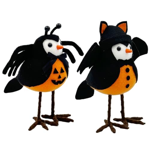 2pcs Halloween Vögel, Spider & Bat Sty 2pcs Halloween Vögel, Spider & Bat Sty von Pfjsseey